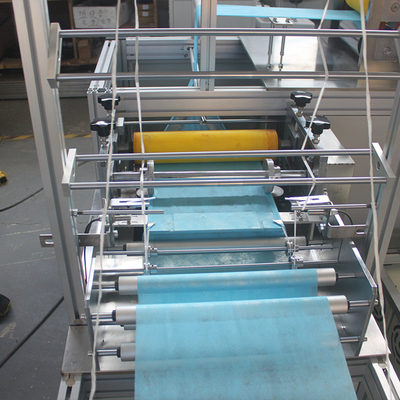 High Stability Non Woven Shoe Cover Making Machine Stainless Steel Chrome Plated